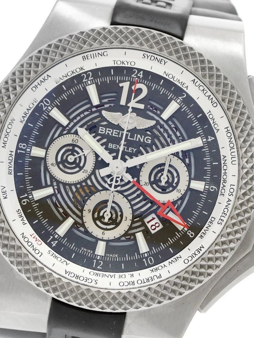 BREITLING Bentley GMT light body EB0432 Chronograph Automatic Men's Watch_960648